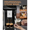 thumbnail image 4 of Machine à Expresso Automatique - Broyeur Intégré, Mousseur à Lait Automatique, Fonctionnement à une Touche, Auto-Nettoyage, Réservoir d'Eau de 1,5l pour Lattes, 4 of 9