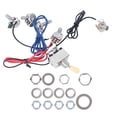 thumbnail image 2 of Prewired Guitar Wiring Harness Kit, 3 Way Switch, Wire Accessories, Easy Install, Compact Body for Electric Guitars, 2 of 7