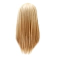 thumbnail image 2 of 〖SUCS〗Fashion Blonde Long Straight Wig Synthetic Fringe Long Wigs 25 inches, 2 of 4