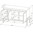 thumbnail image 3 of Gales 48.5 Engineered Wood Sideboard in Black, 3 of 10