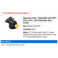 thumbnail image 2 of Expansion Tank - Compatible with 2007 - 2010, 2012 - 2014 Mercedes-Benz CL600 2008 2009 2011 2013, 2 of 2