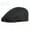Black, variant on Beret Breathable Spring Summer Mesh Cap Men Women Sun Hat Adjusted Ivy Newsboy Flat Cap Beret Hat Cabbie Driver Beret Cap