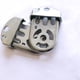 thumbnail image 5 of Toystoory 2 piezas de repuesto para reposapiés de bicicleta, reposapiés plegable de acero, pedales, accesorios, actualización modificada Ciclismo Plata Toystoory OD029733-02, 5 of 6