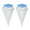 Blue 2pcs, variant on OIUR Floating Hair Filter Mesh Washing Machine Reusable Hair Catcher Washer Lint Trap Bag Dog Cat Hair Remover