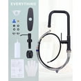 thumbnail image 7 of Single-Handle Pull Down Sprayer Kitchen Faucet with Pull Out Spray Wand and Soap Dispenser in Oil Rubbed Bronze, 7 of 7