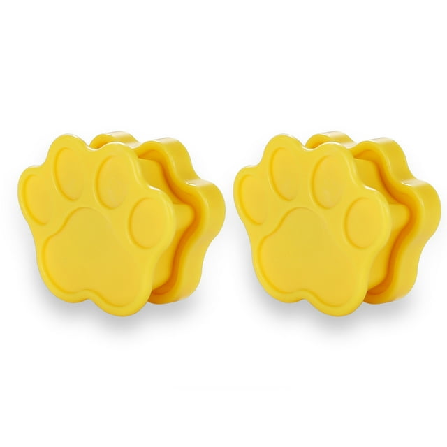 Greeniant 1 par de soporte de almohadilla para pis de montaje en pared autoadhesivo para orinal palo de entrenamiento herramientas de fijación de puerta Suministros para perros No.02 Greeniant PT000709-02B