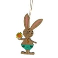 thumbnail image 1 of Easter Day Rabbit Pendant Hanging Hole with String Long Ears Cartoon Rabbit Smooth Edge Home Decoration No Thorns Multi Styles Bunny Decoration Easter Day Gift, 1 of 8