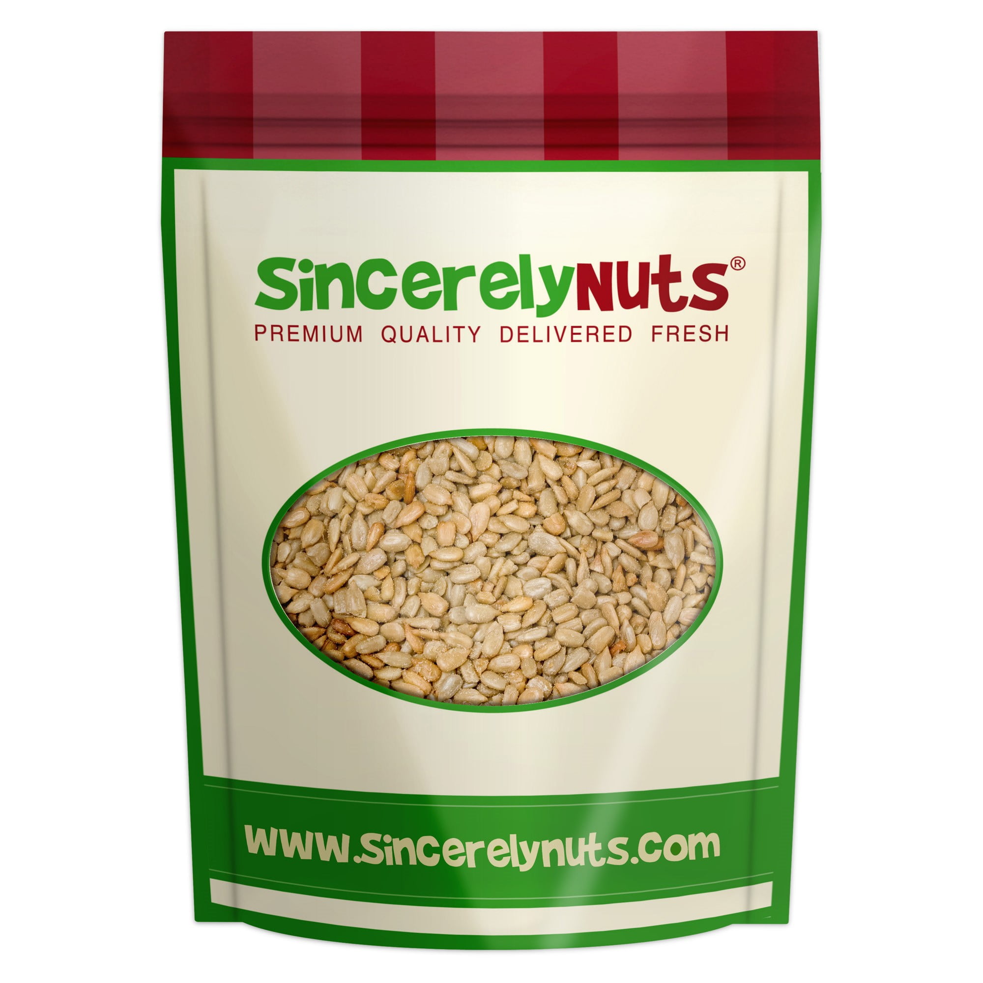 Sincerely Nuts Sunflower Seeds, Roasted and Salted, No Shell, 1 Lb