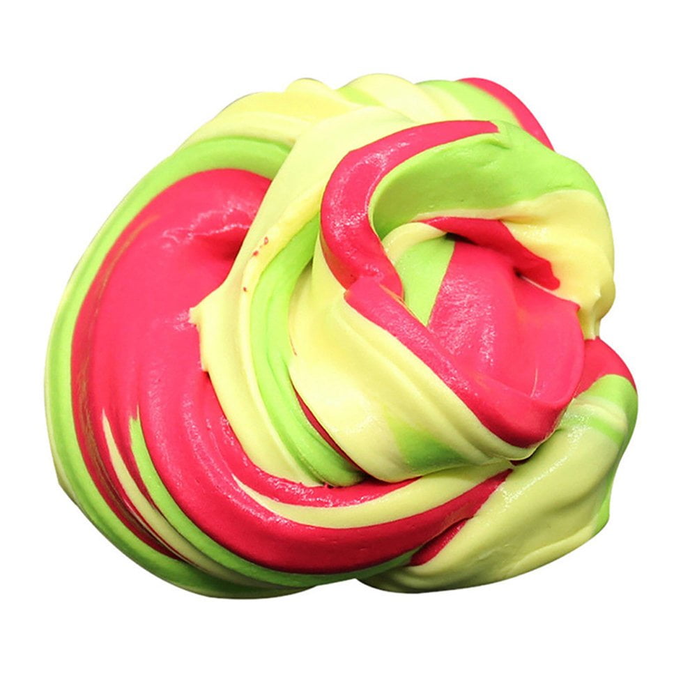 KA 60ML DIY Colorful Fluffy Foam Slime Putty Stress Relief Magic Slime