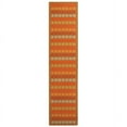 thumbnail image 4 of Martha Stewart  by  Sunstripe Wool Rug Cinnamon 9'1" x 10'1" 9' x 12' Accent, Indoor Living Room, Bedroom, Dining Room Rectangle, 4 of 5