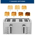 thumbnail image 2 of General Electric 4-Slice Toaster, Stainless Steel with Removable Tray, 2 of 6