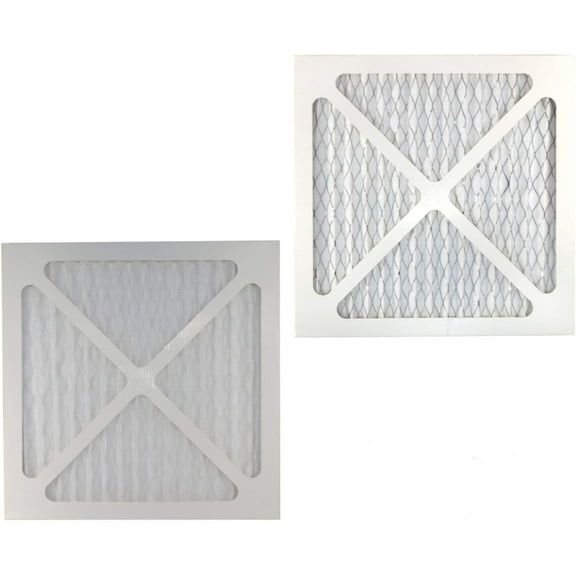 HQRP 2-pack Air Filter 12x12x1 for Home and Office HVAC System (Heating, Ventilation and Air Conditioning), MERV 6 Rating