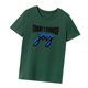 thumbnail image 5 of Camiseta de mujer con cuello redondo, traje cómodo, camiseta de manga corta transpirable para SG, 5 of 8