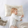 thumbnail image 1 of Super Soft Cotton Pillow Neck Protection Pillow Flower Print Pillow 23.6X15.7 In, 1 of 7
