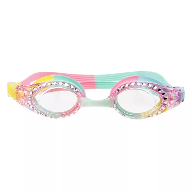 Aquawave - Gafas de Natación Princessa para Niños/Niñas (Arco Iris, Cristal, Transparente)