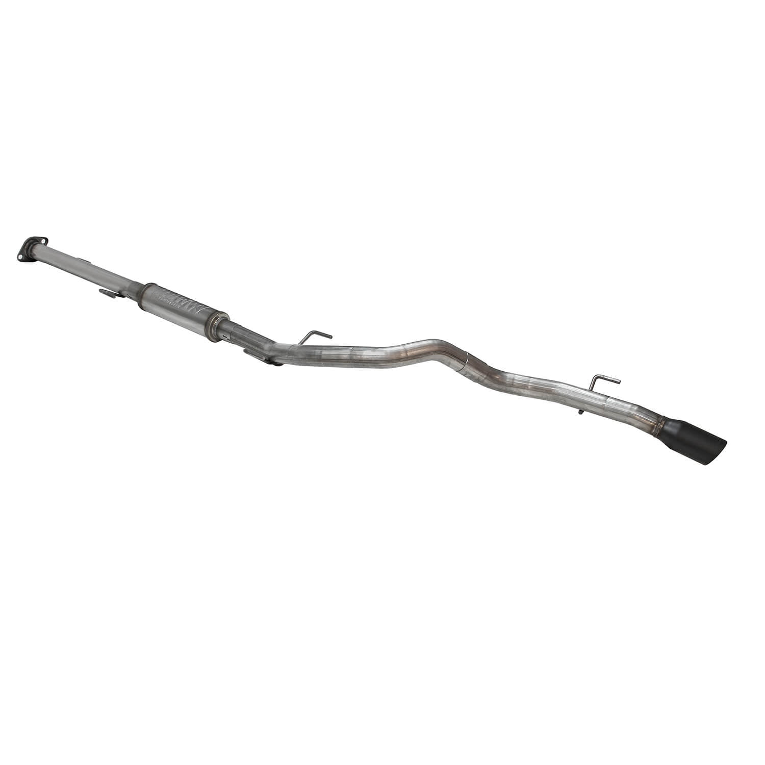 Flowmaster 717805 FlowFX Cat-Back Exhaust System; Single Exit; Incl. 3.5 in. Tubing/Straight Through Mufflers; 3.5 in. Black Ceramic Tip; 409 Stainless Steel;