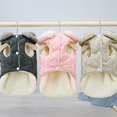 thumbnail image 2 of Ropa para mascotas Ropa para cachorros de peluche Chaqueta pequeña acolchada de algodón Ropa para perros pequeños y medianos Suministros de ropa para mascotas, 2 of 2