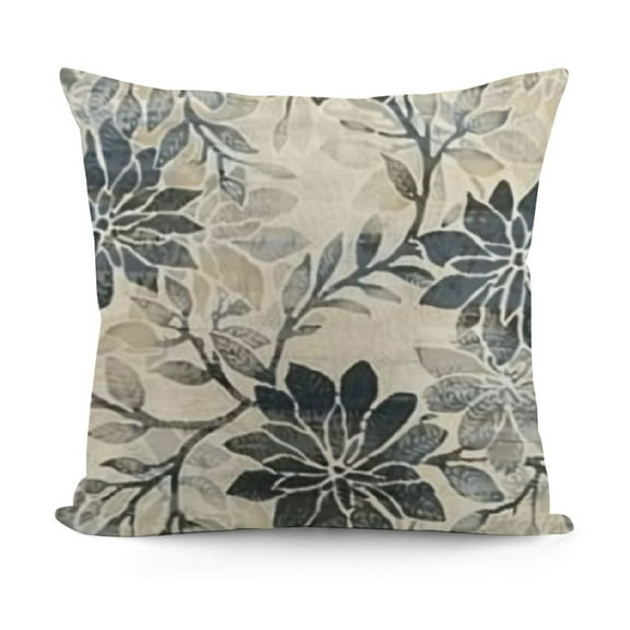 YINGXI Pteridophyte Throw Pillow Covers,Spring Seasonal Cushion Case Decoration for Sofa Couch 12x12in