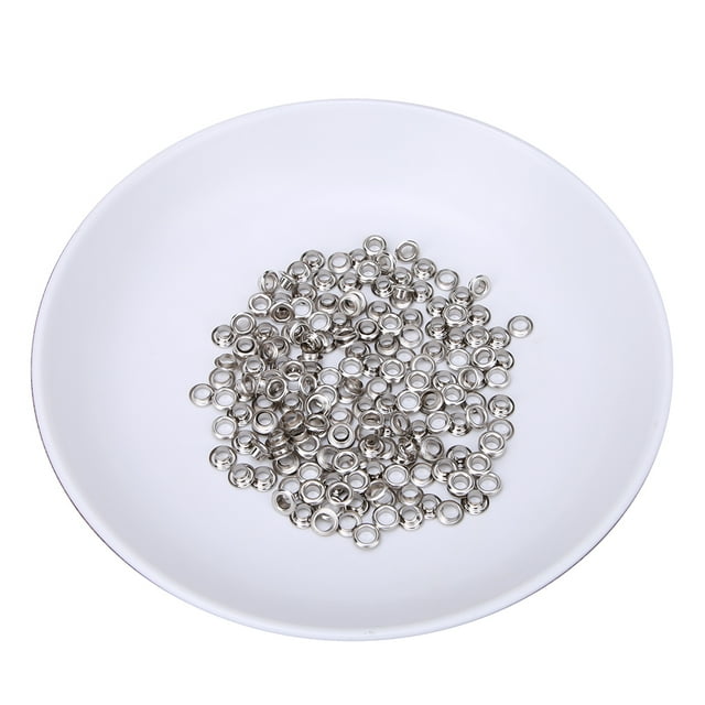 100Pcs Grommet Eyelets Tool Brass Eyelet For Shoes Belt Backpack Leather Craft DIY Scrapbook 5mm