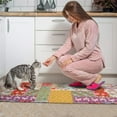 thumbnail image 3 of Pioneer Flower Floral Print Pattern Kitchen Rugs Sets Of 2,Anti Fatigue Kitchen Mat Rugs Non Slip Washable,Decorative Kitchen Floor Mats for Kitchen,Sink,Laundry,17"x30"+17"x47", 3 of 7