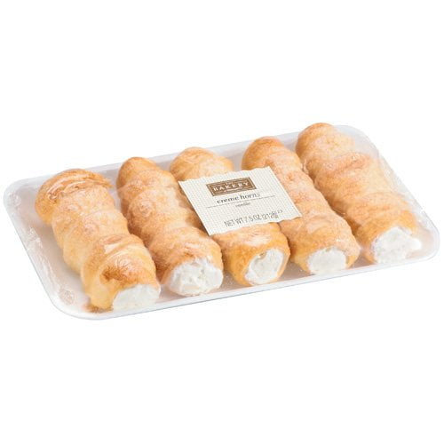 The Bakery At Walmart Creme Horns, 7.5 oz, 5 Count