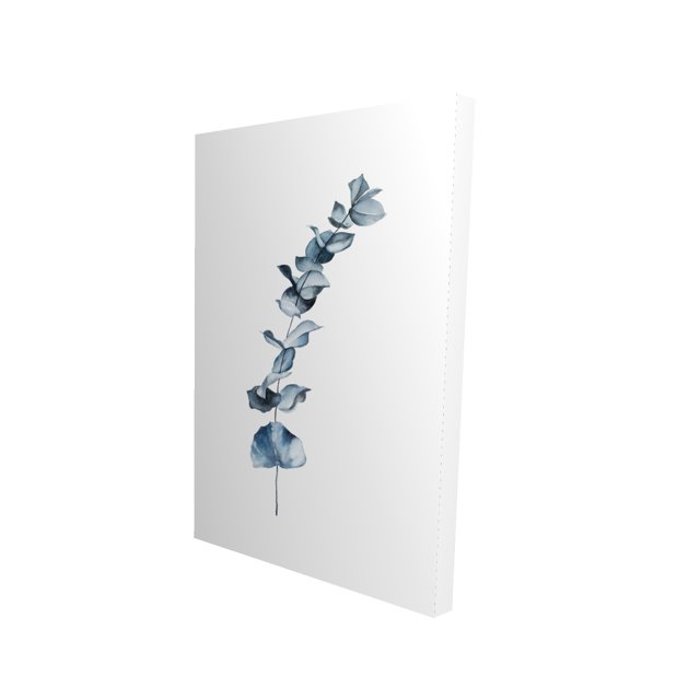 Eucalyptus Feuilles Bleues - Toile 24"x36 Pouces - Impression à la Demande