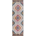 thumbnail image 4 of JONATHAN Y BOHEMIAN FLAIR 2 x 16 Runner Rug, Vintage Medallion - Blue/Multi, BMF106A-216, 4 of 5