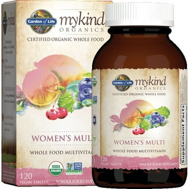 Garden of Life Mykind Organics Women's Multi 120 Vegan Tabs