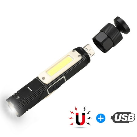 Flashlight, EEEKit 500 Lumens Tactical Flashlight, 90 Degree Mini Flashlight Ip65 Waterproof Led Flashlight 5 Modes- Best High Lumens are for Camping, Outdoor, Hiking (Not Including (Best Tactical Gear 2019)