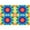 Colorful Tie Dye, variant on Colorful Tie Dye Mandala Pattern Summer Placemats Table Placemats Set Of 4-Linen Kitchen Washable Placemats Table Mats 11.8"x17.7" Non-Slip Heat Resistant