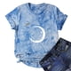 thumbnail image 2 of Camiseta de mujer, divertida y linda camiseta de manga corta, camiseta teñida con lazo, blusa, regalo para mujer Fridja  hjk5907, 2 of 7