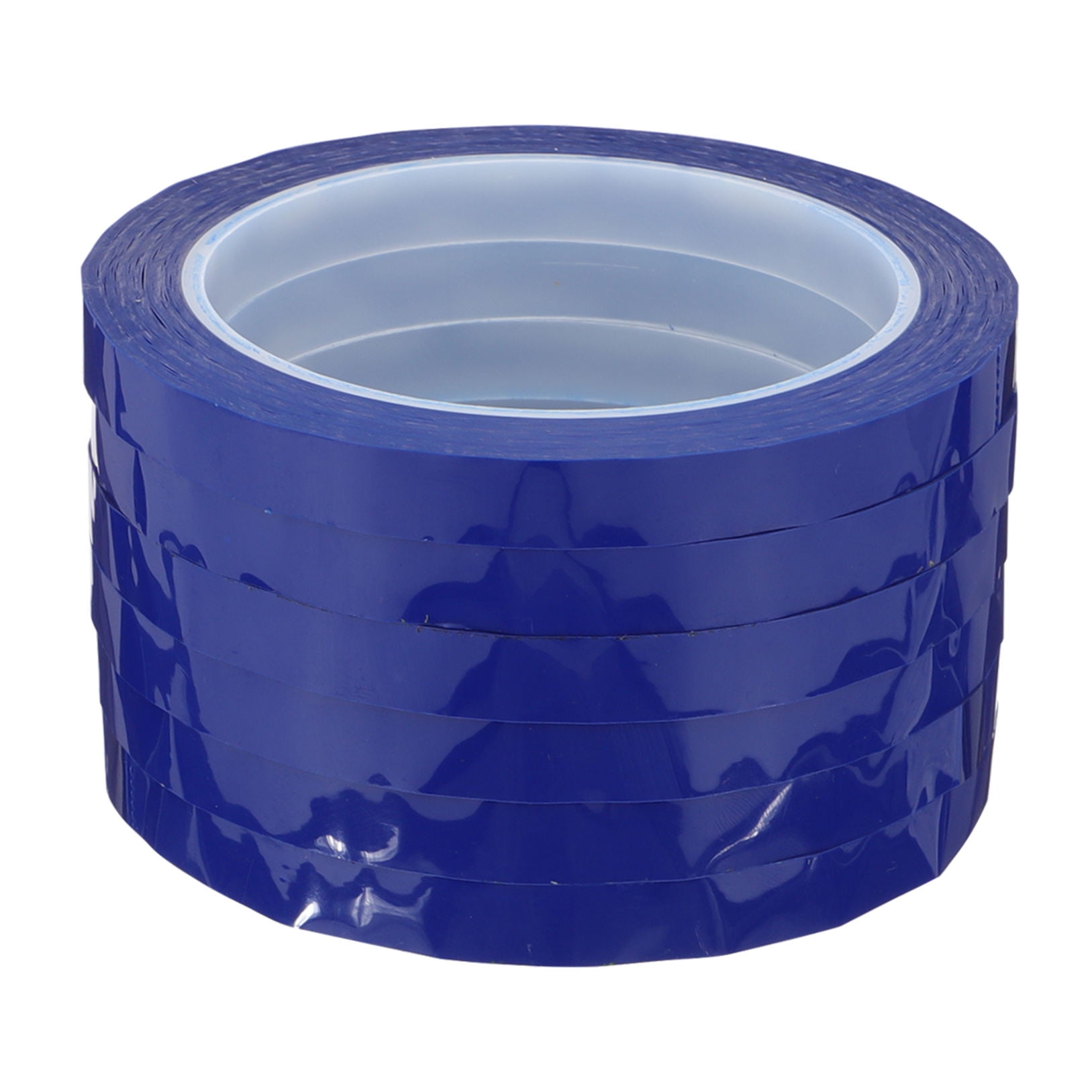 HEALEEP 6 Rolls Blue Pet Electrical Tape Wide Insulation For Home Products 10mmx66m
