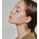 thumbnail image 2 of Yellow Gold Big Large Hoop Earrings 30mm For Women Girls Sensitive Ears Fashion Round Circle Minimaliste 2pairs, 2 of 4