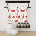 thumbnail image 2 of Eveokoki Fruit Kitchen Towels Dish Towels, 16 x 24 Inch Watermelons Ultra Absorbent Drying Cloth Tea Towels for Cooking Baking Set of 2, 2 of 5