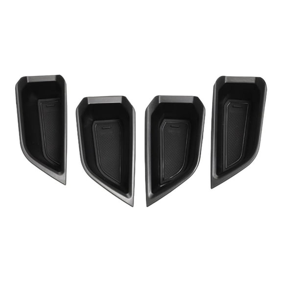 Front Rear Door Handle Storage Box, Car Door Handle Armrest Pull Storage Box, Car Door Armrest Handle Storage Compartment Cover, Replaces