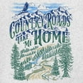 thumbnail image 3 of Country Roads Take Me Home T-shirt Rustic Mountains Road Trip Music Men's Tee, 3 of 7