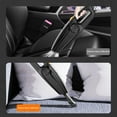 thumbnail image 5 of Portable Wireless Handheld Car Vacuum Cleaner | High-Power Dry & Wet Suction | 12V Corded | Lightweight ABS Black | 5 Attachments Included | 31x8.6cm Compact Size for Pet Hair, Oil Fume, Debris, 5 of 9