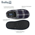 thumbnail image 3 of Wembley Men's Classic Memory Foam Padded Indoor/Outdoor Clog Slippers, 3 of 9