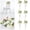 A517 Light Yellow 18.1x10.6x2.4", variant on 6Pcs Wedding Chair Decorations Pew Flowers For Wedding Aisle Decoration Pew Flowers With Artificial Flowers Eucalyptus And Ribbons For Chair Party Ceremony, Light Yellow
