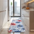 thumbnail image 4 of Pioneer Flower Floral Print Pattern Kitchen Rug Mat,Kitchen Runner Rugs Non Skid Washable,Decorative Kitchen Floor Mats for Kitchen,Sink,Laundry,17"x47.2", 4 of 7