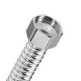 thumbnail image 4 of Uxcell 11.8" Stainless Steel Corrugated Flexible Water Line G1/2 Female Thread Connector with Washer 4 Pack, 4 of 5