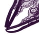 thumbnail image 5 of Bragas con espalda en T eróticas para mujer Púrpura, 5 of 9