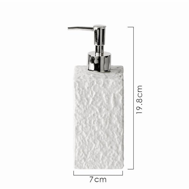 1 paquete de botellas dispensadoras de cerámica multifuncionales | Botellas vacías prensadas especiales for detergente for ropa, jabón for platos, gel de ducha, champú y desinfectante for manos.