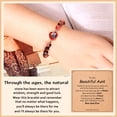 thumbnail image 2 of Natural Stone Bracelets Gifts for Mom Bonus Mom Mother-in-Law Grandma Nana Aunt Charm Bracelets for Women Mothers Day Gift, 2 of 7