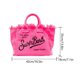 thumbnail image 4 of Bolsos informales de mezclilla, bolso de mano estampado a la moda para mujer, regalo perfecto (rosa), 4 of 4