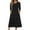 Black, variant on CIENVNSTG Women's Fashion A-Line Summer Dress - Casual Flowy Dress for Everyday Wear