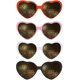 thumbnail image 1 of gafas de sol con forma de corazón en 3D y efectos especiales en forma de corazón, 1 of 5