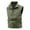Khaki, variant on Men's Lightweight Zip Up Vest Windproof Sleeveless Jacket for Travel Hiking Running Golf