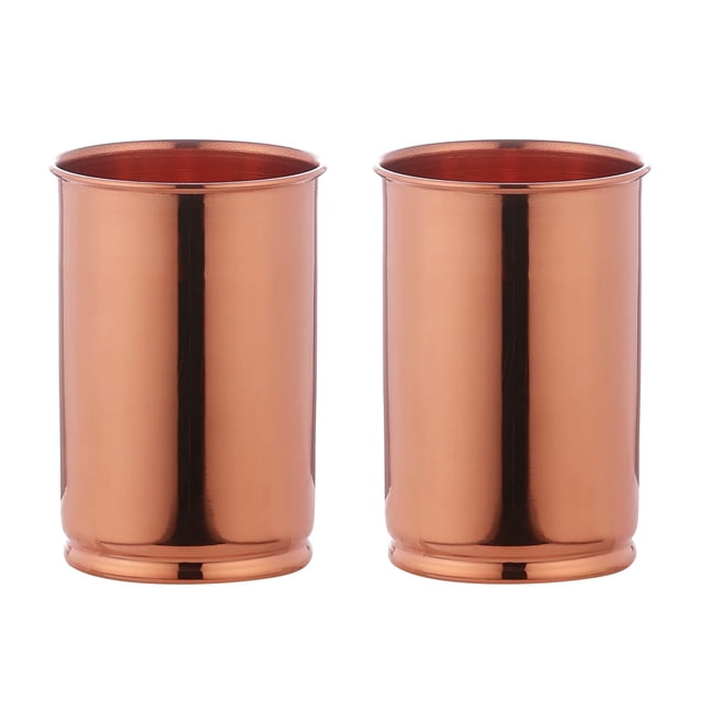 Set de vasos ANCIENT IMPEX Pure Copper 350 ml (paquete de 2)