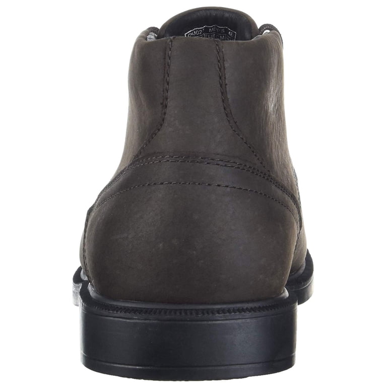 Dunham Mens Jericho Chukka Leather Closed Toe Ankle, Smoke  display picture 2